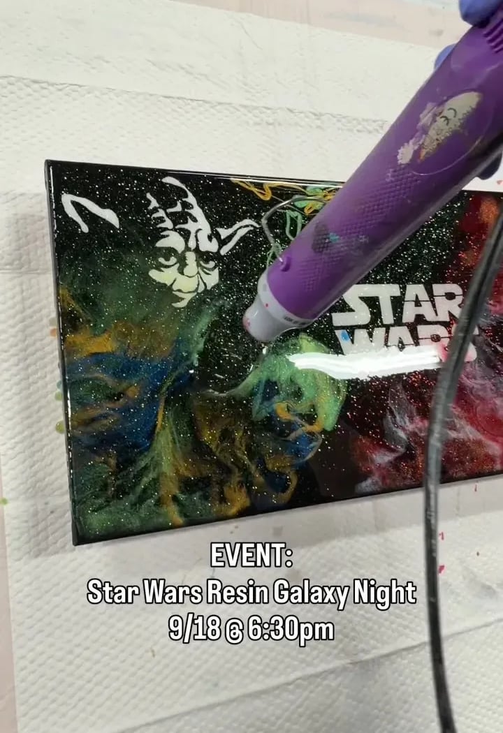 Star Wars Resin Galaxy Night